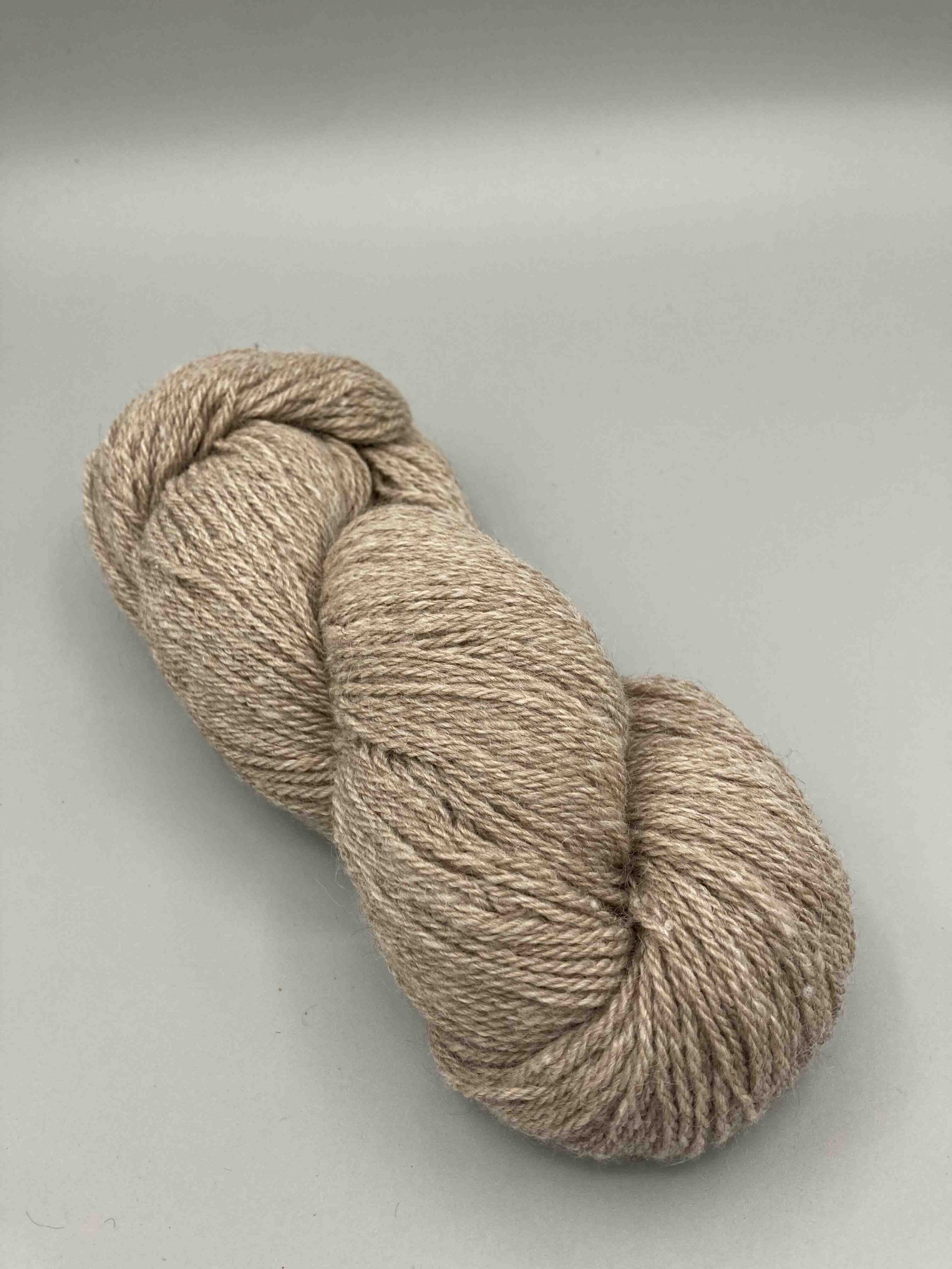 Brown Wool/Suri Alpaca DK Yarn 4oz